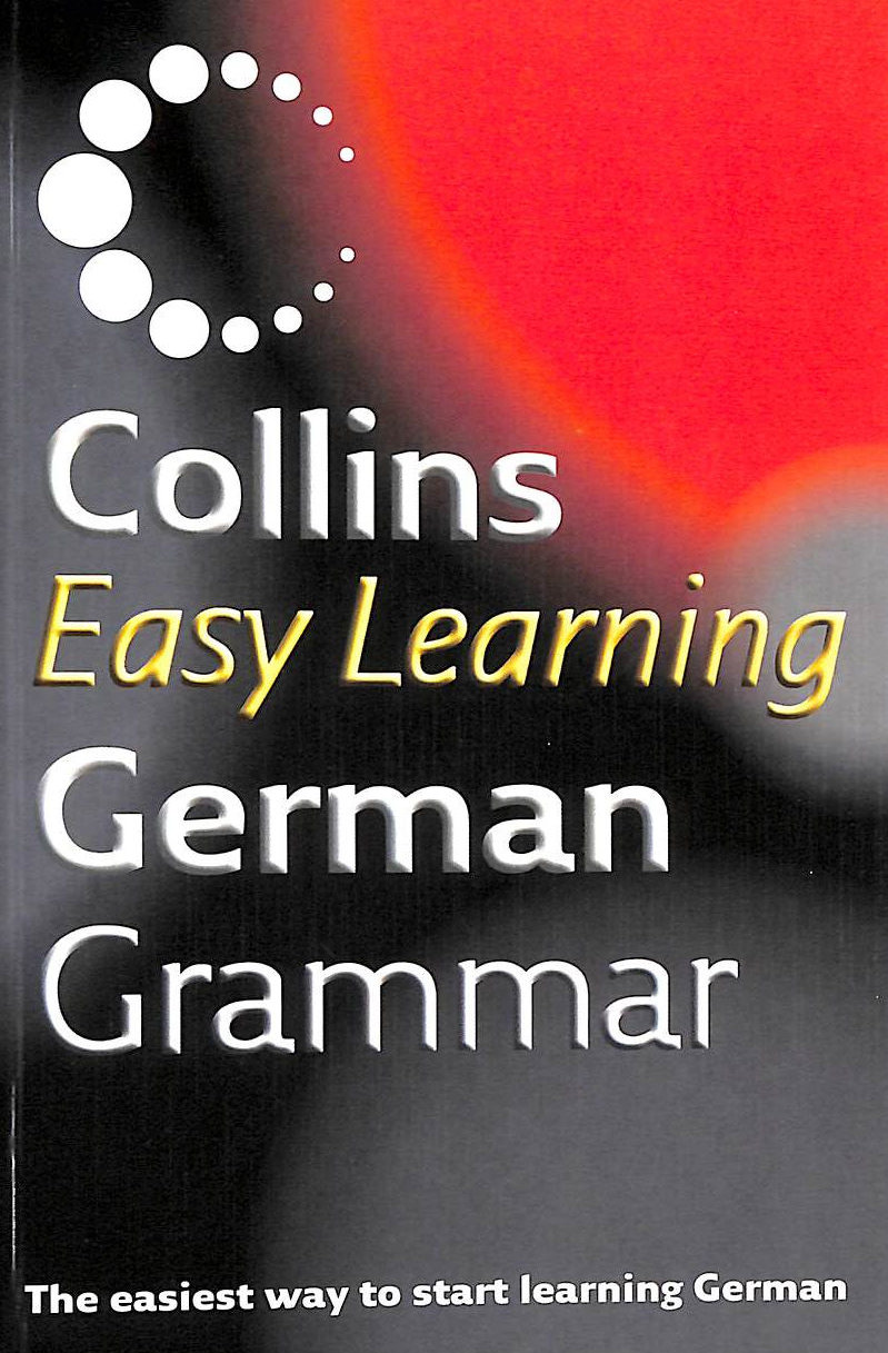 MAREE AIRLEE - Collins Easy Learning - Collins Easy Learning German Grammar