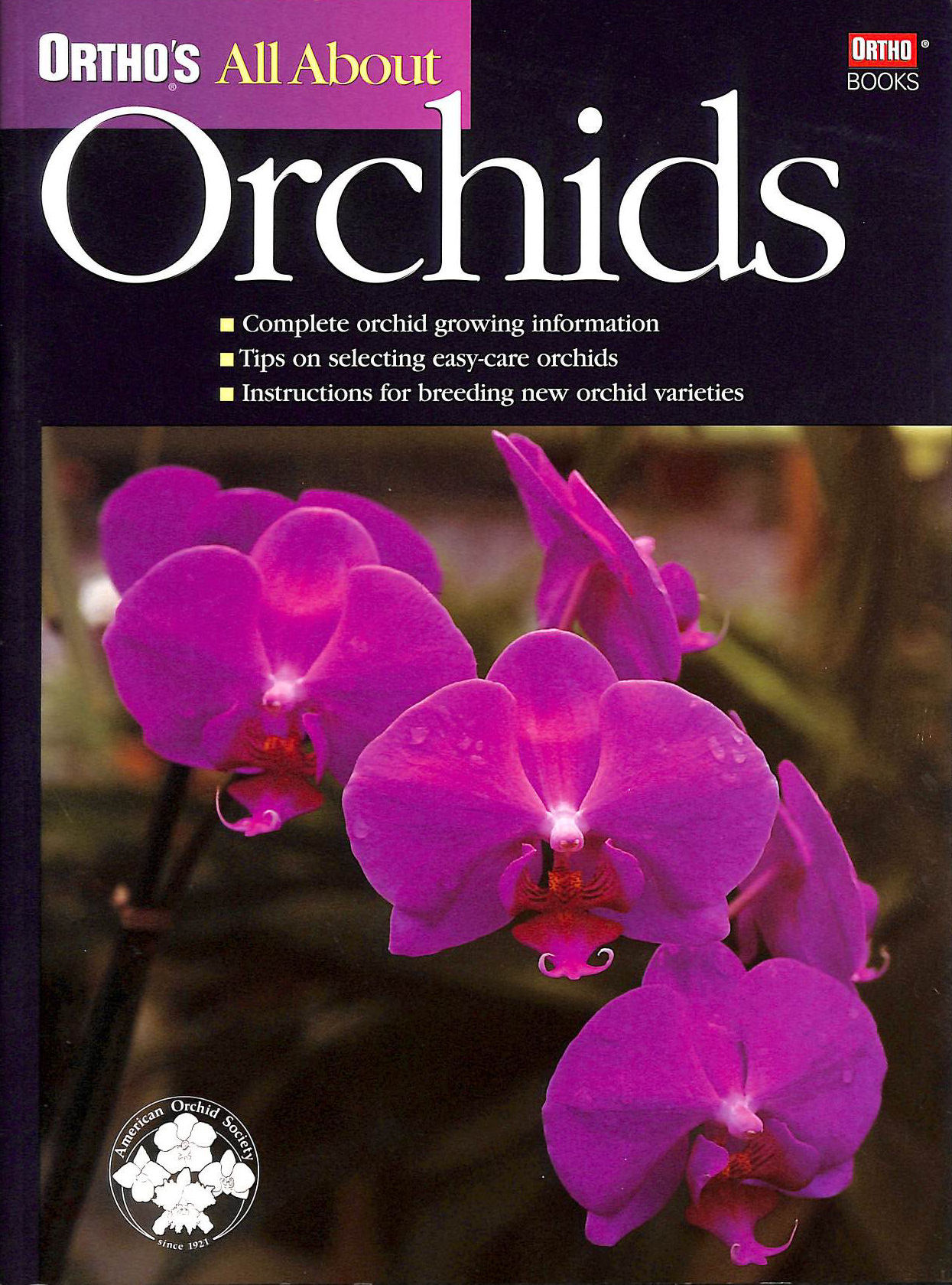MCDONALD, ELVIN; ORTHO - Orchids (Ortho's All About)