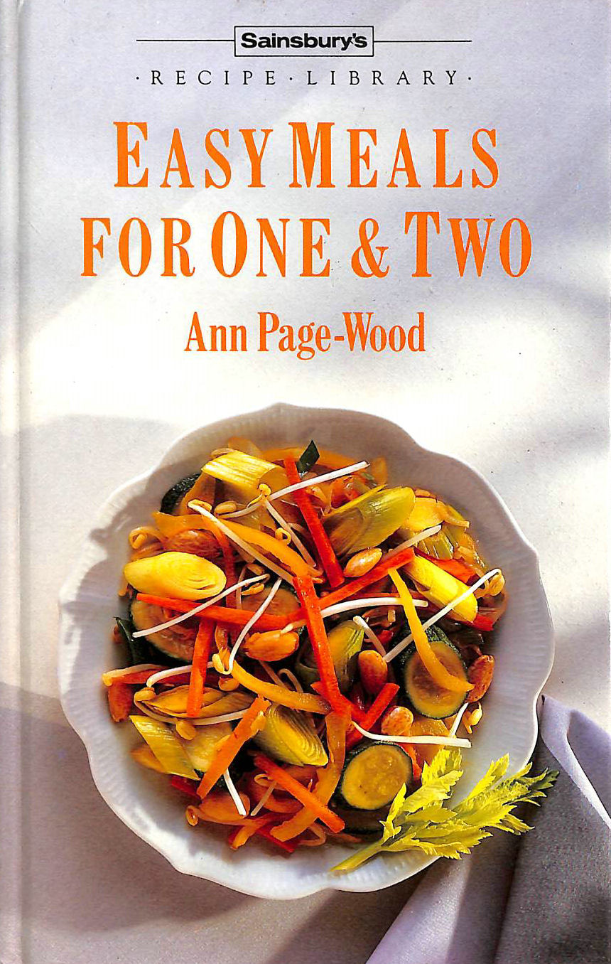 ANN PAGE-WOOD - Easy Meals for One and Two