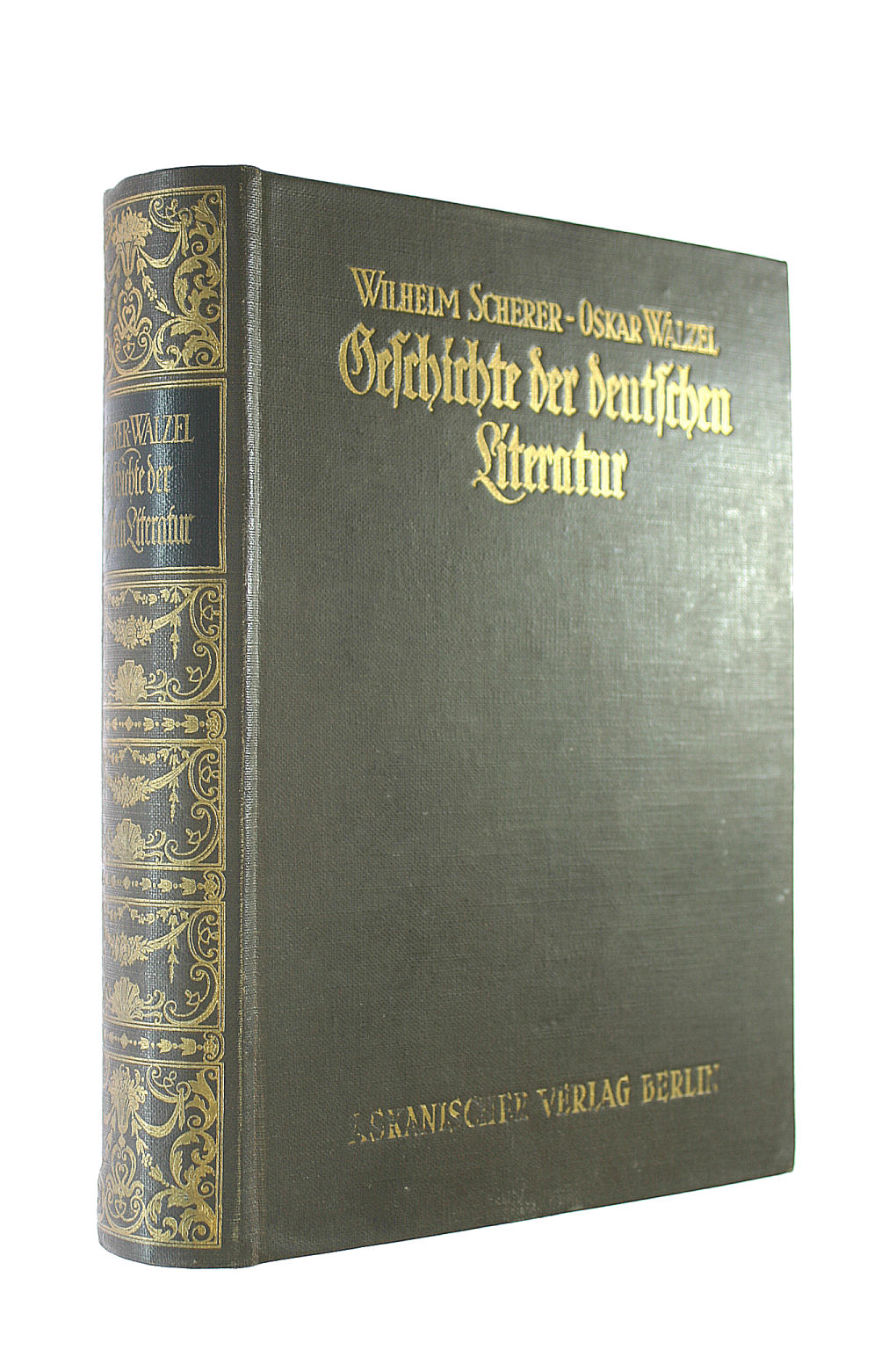 SCHERER WILHELM UND OSKAR WALZEL [AUTOR] - Geschichte der deutschen Literatur Mit einer Bibliographie von Josef Korner