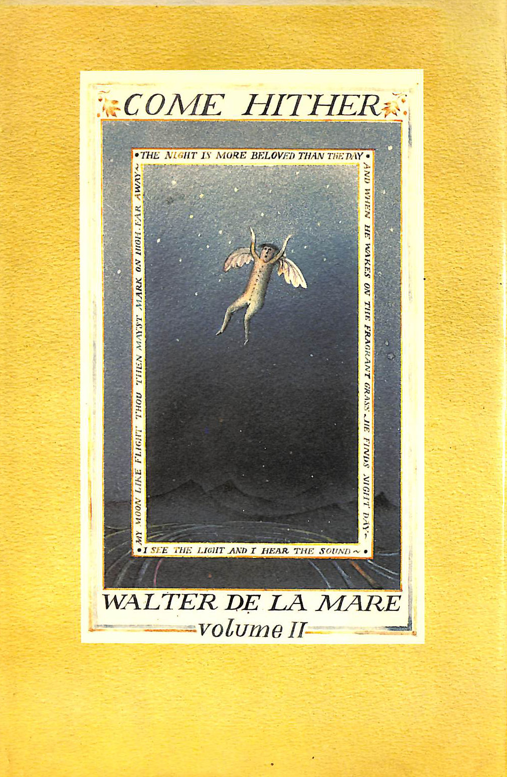 MARE, WALTER DE LA - Come Hither: A Collection Of Rhymes And Poems For The Young Of All Ages. Vol. II