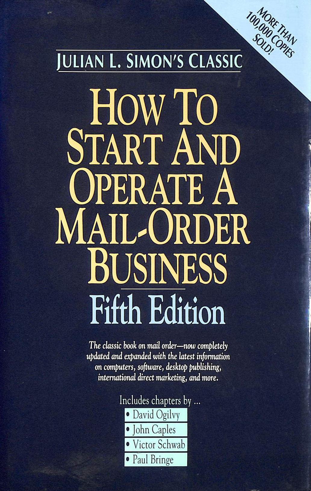 SIMON, JULIAN LINCOLN - How to Start and Operate a Mail Order Business