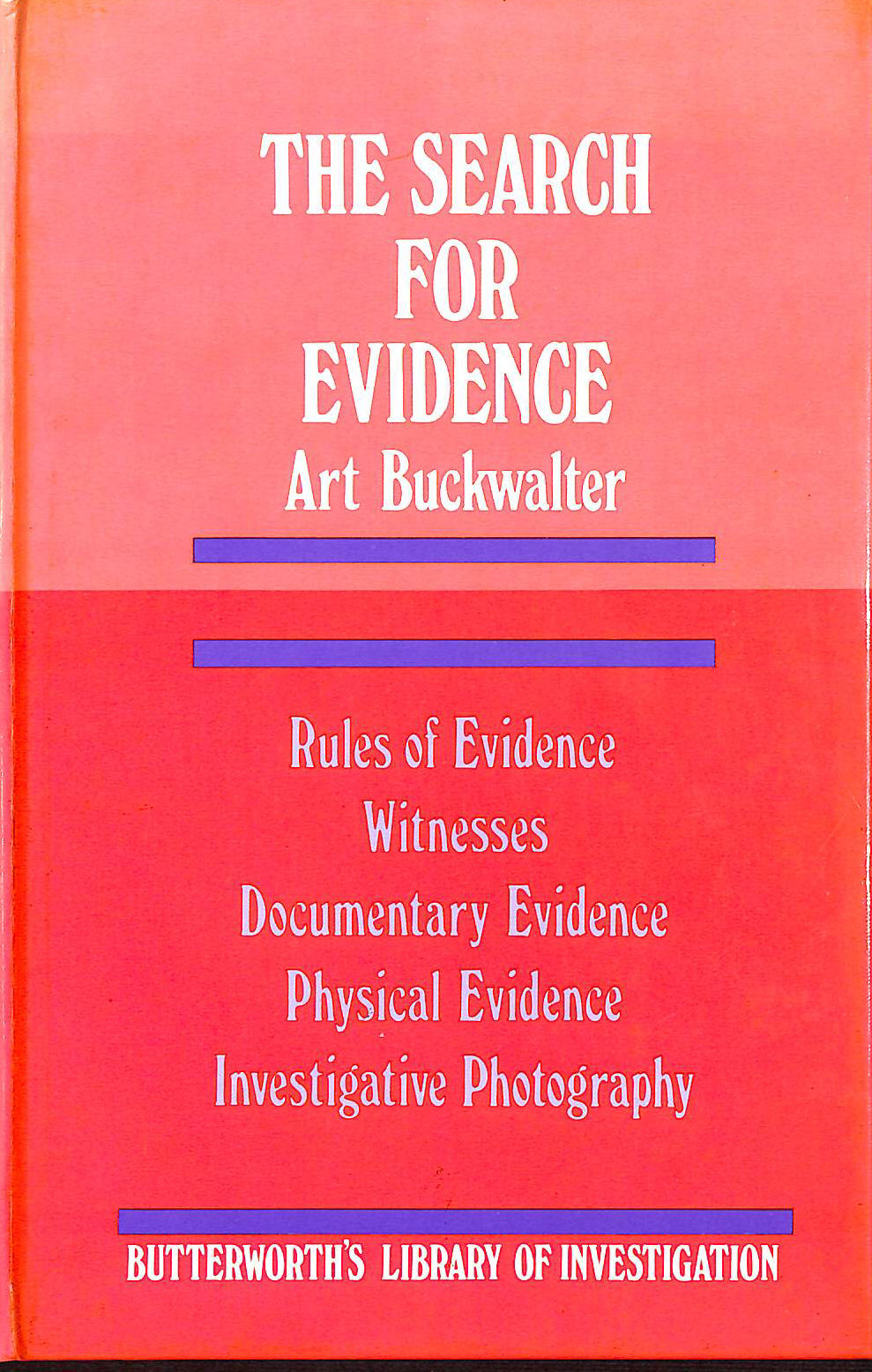 BUCKWALTER, ART - Search for Evidence