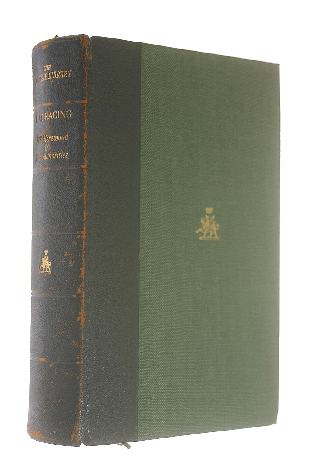 RT HON THE EARL OF HAREWOOD AND LTCOL P.E. RICKETTS (EDS) - The Lonsdale Library Vol. XXVIII FLAT RACING