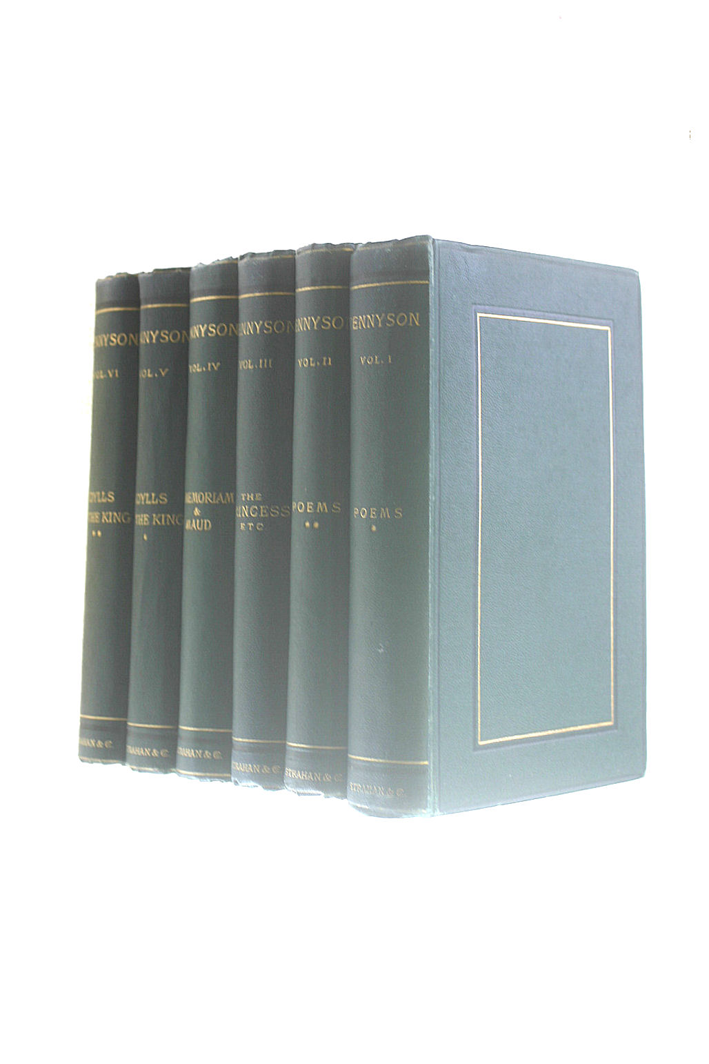 TENNYSON. ALFRED - The Works of Alfred Tennyson. Poet Laureate in Six Volumes