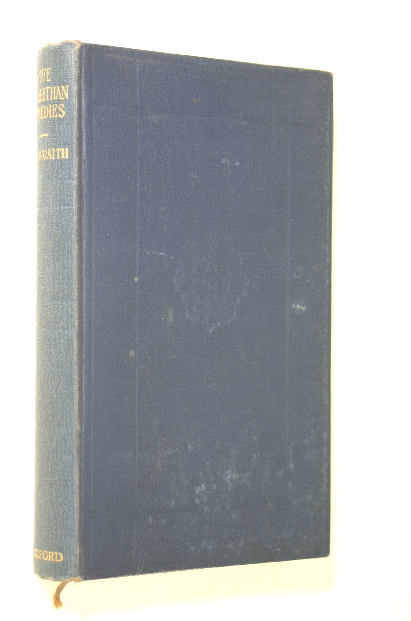 INTRODUCTION BY MCILWRAITH, A.K. - Five Elizabethan Comedies