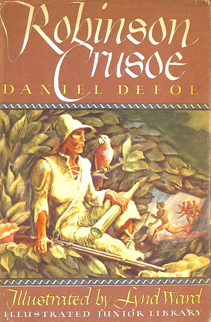WARD, LYND . BY DANIEL DEFOE - The Life And Strange Surprising Adventures Of Robinson Crusoe.