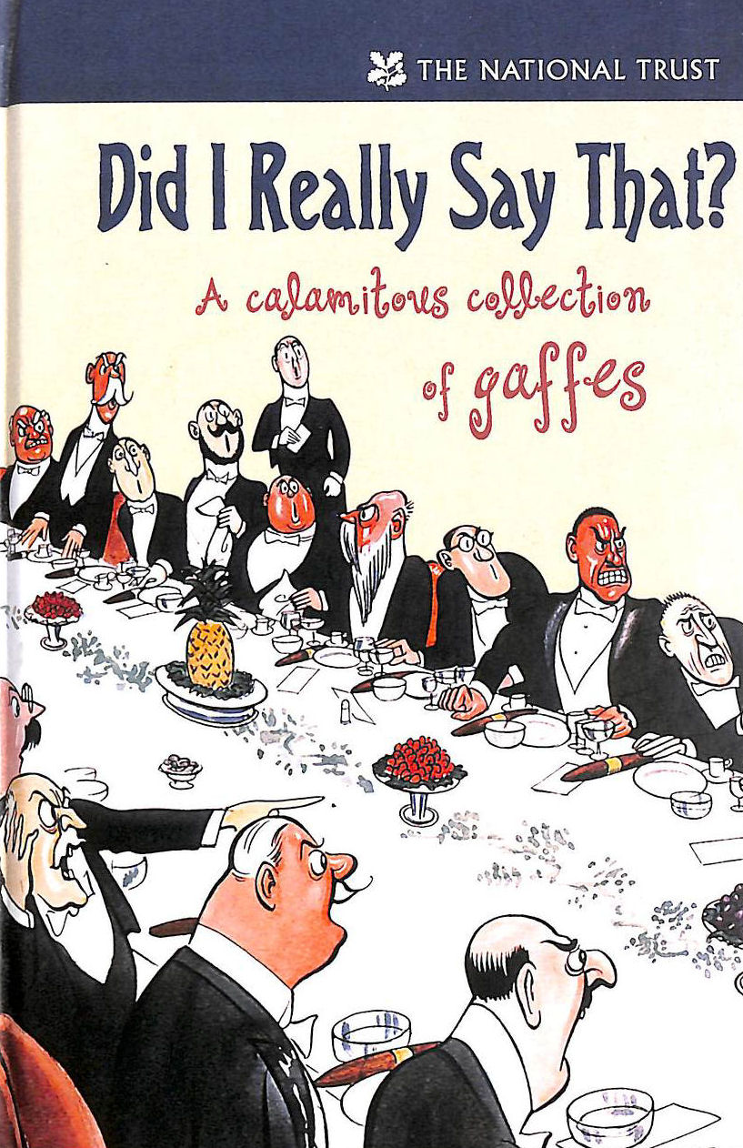 NO AUTHOR - Did I Really Say That :