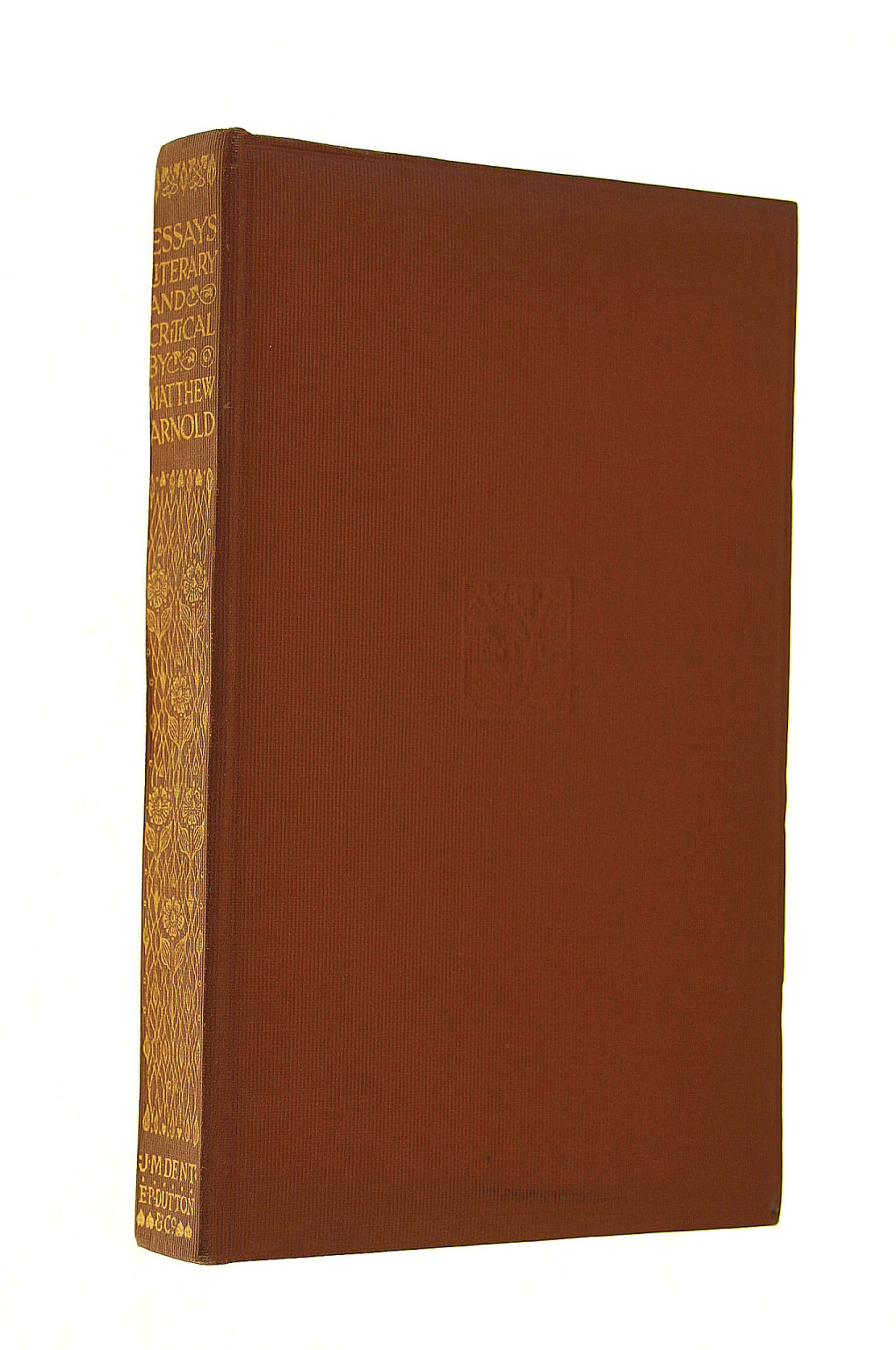 ARNOLD, MATTHEW - Essays Literary & Critical. Everyman's Library No. 115