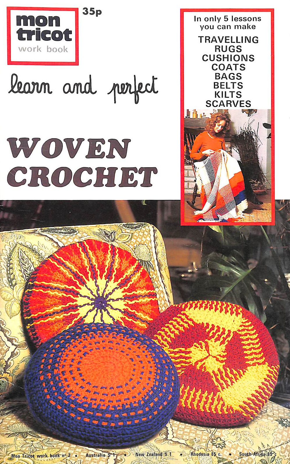 VARIOUS - Mon Tricot Learn and Perfect Woven Crochet, Work Book No. 2