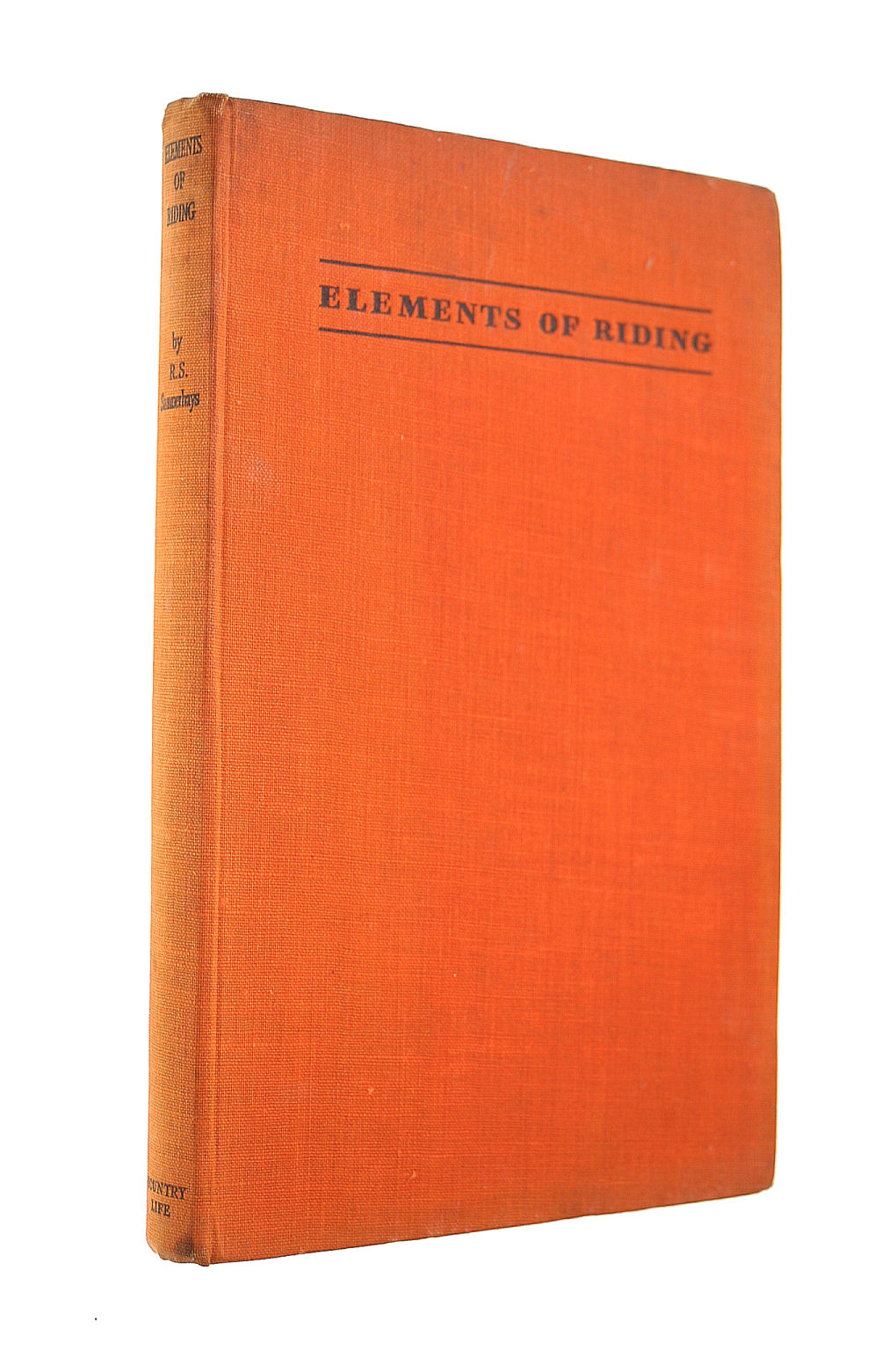 SUMMERHAYS, R. S. - Elements of Riding