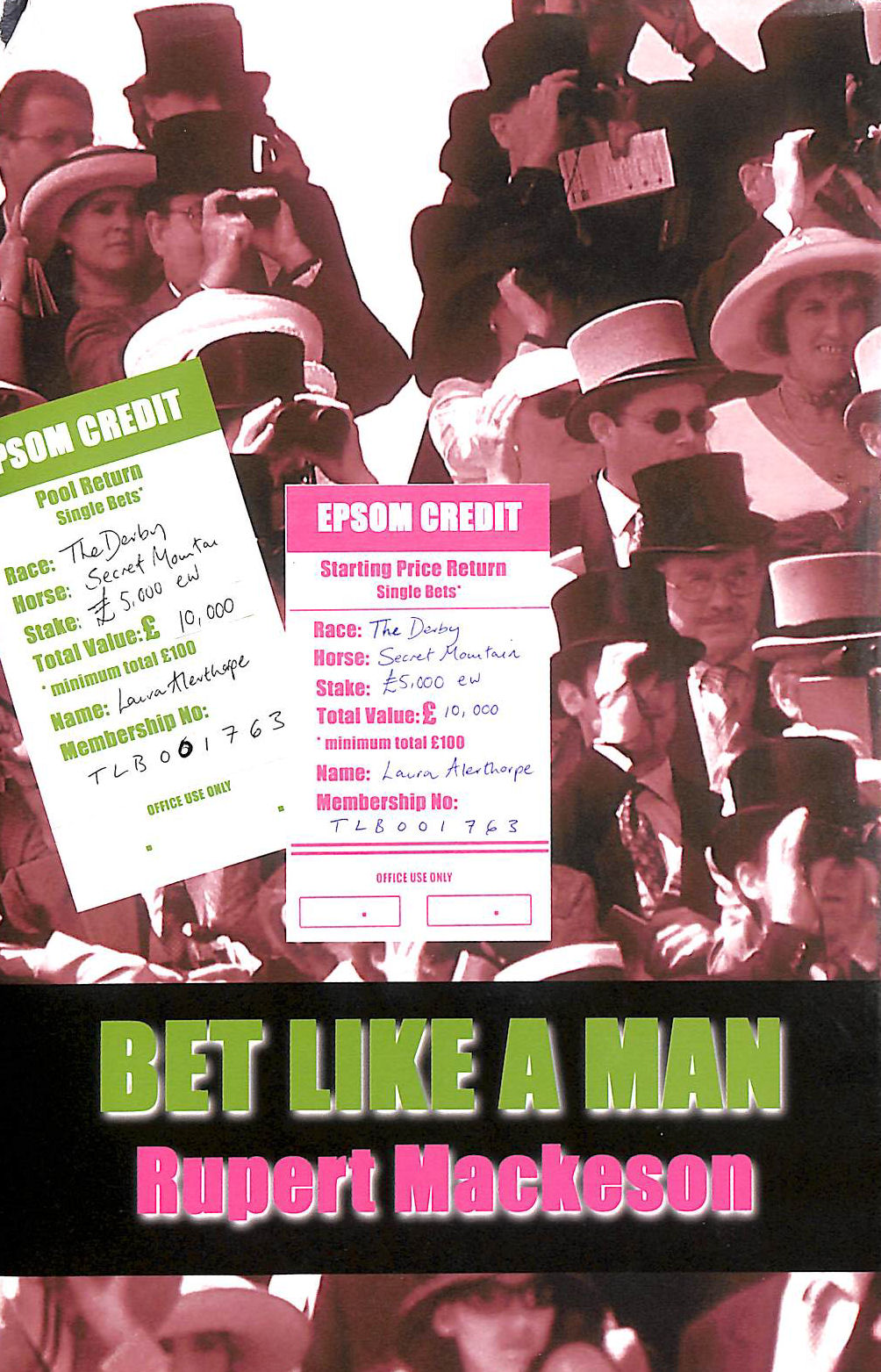 RUPERT MACKESON - Bet Like A Man