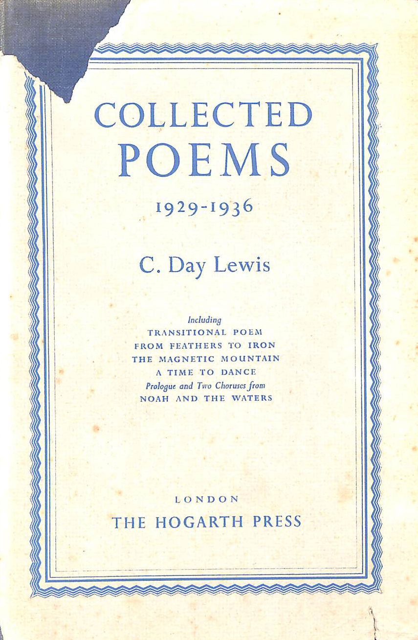 LEWIS,C.DAY - Collected Poems 1929-1936.