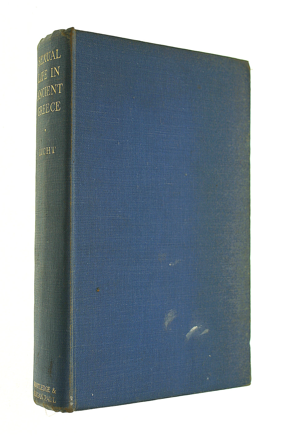 LICHT, HANS - Sexual Life in Ancient Greece