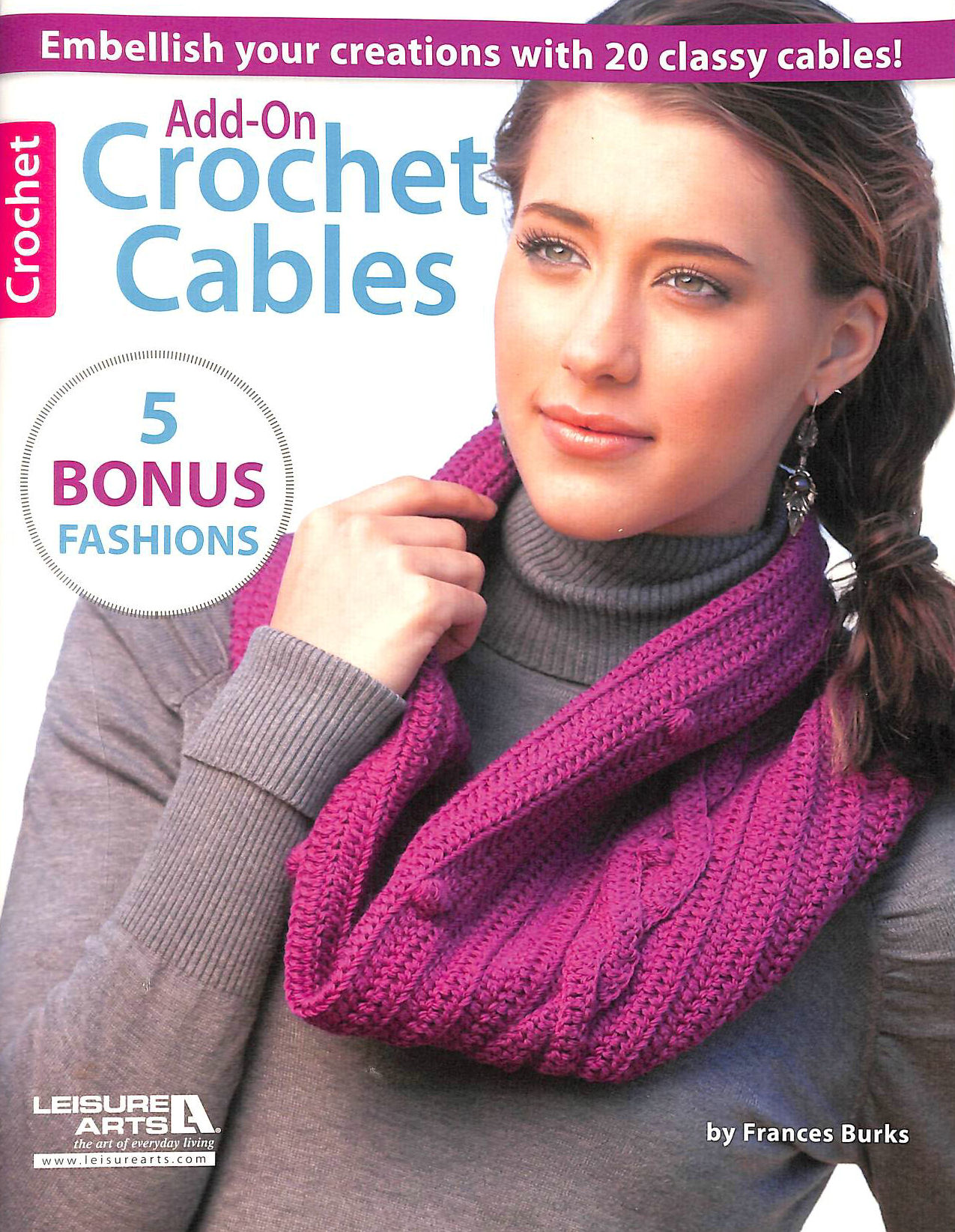 FRANCES BURKS - Add-On Crochet Cables