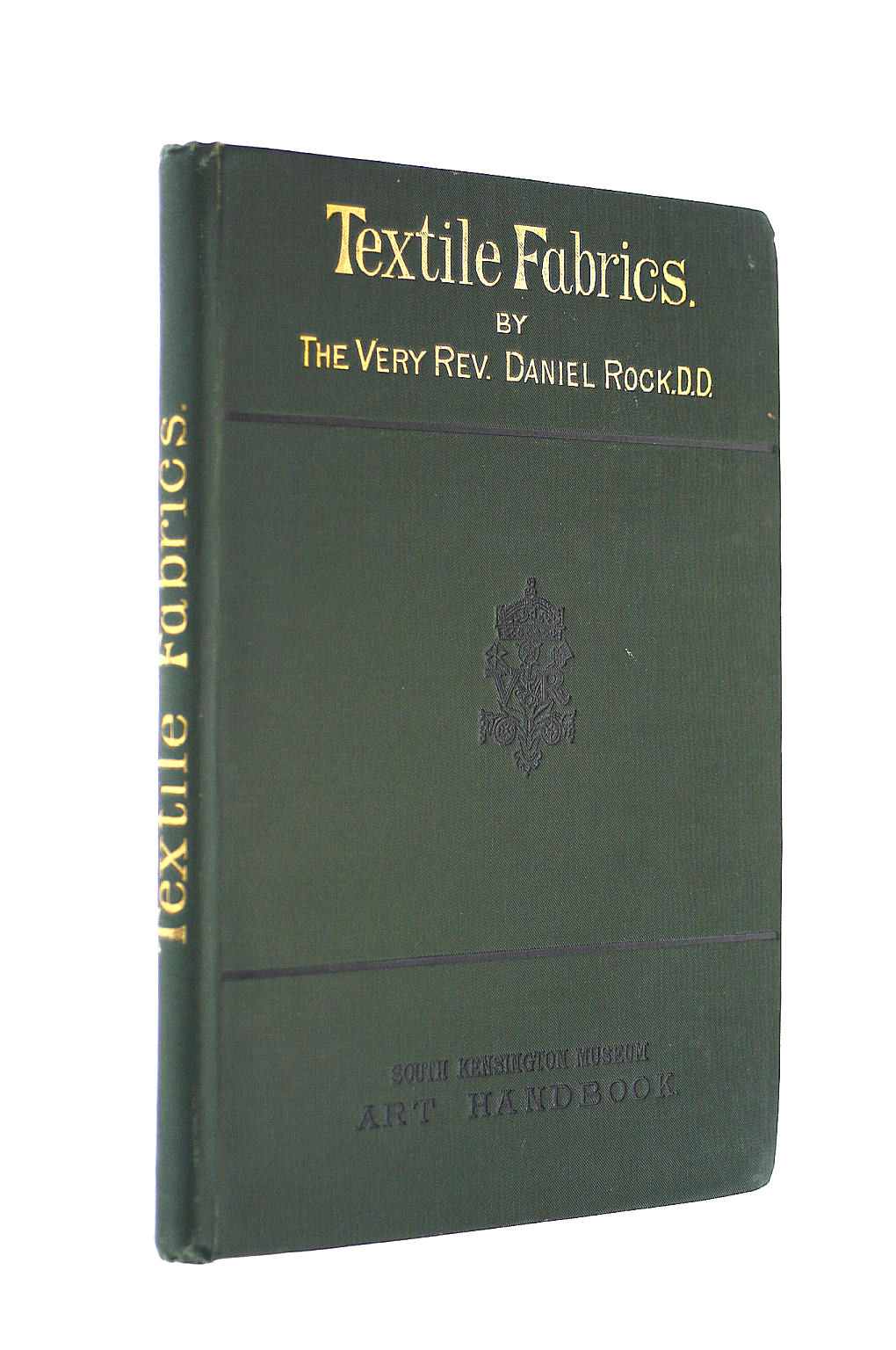 DANIEL ROCK - Textile Fabrics. (With numerous woodcuts).