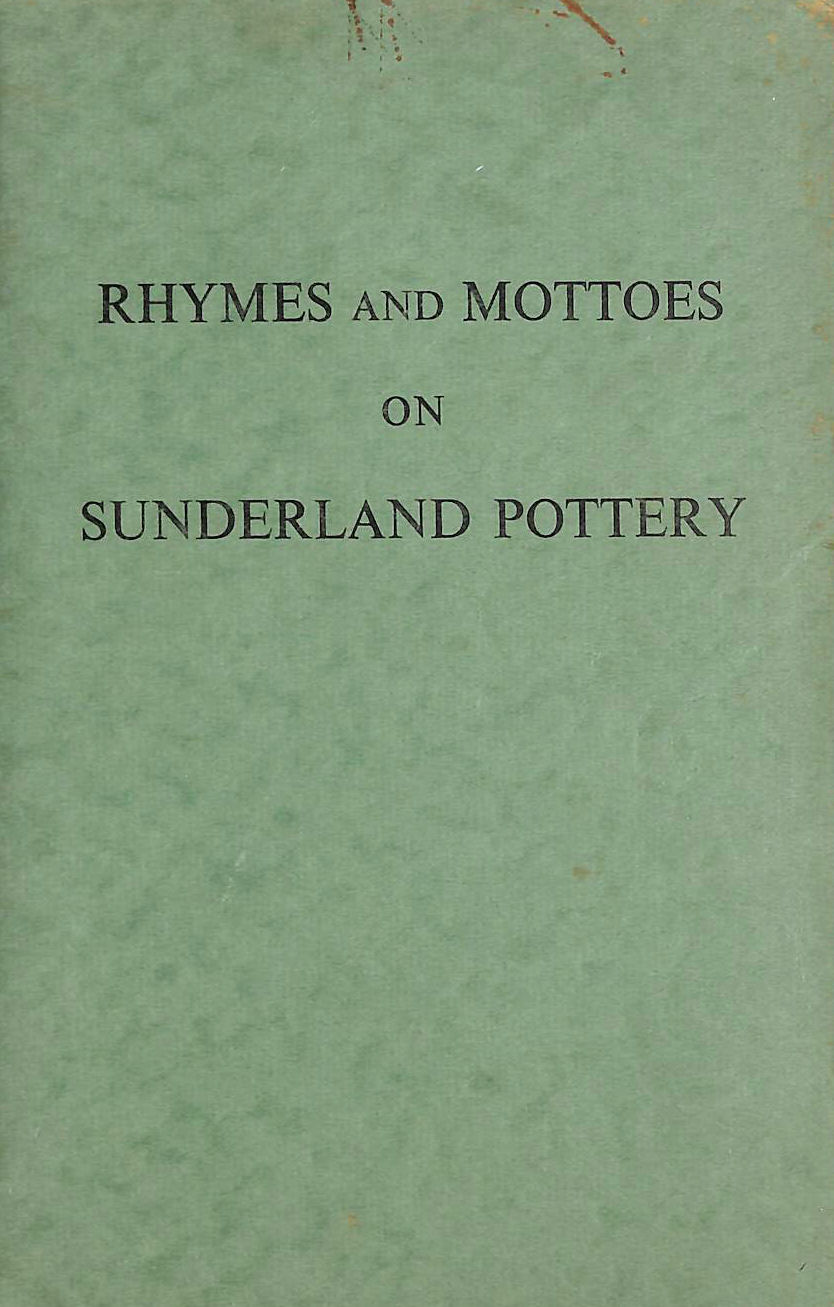 JOHN CRAWLEY - Rhymes and Mottoes on Sunderland Furniture