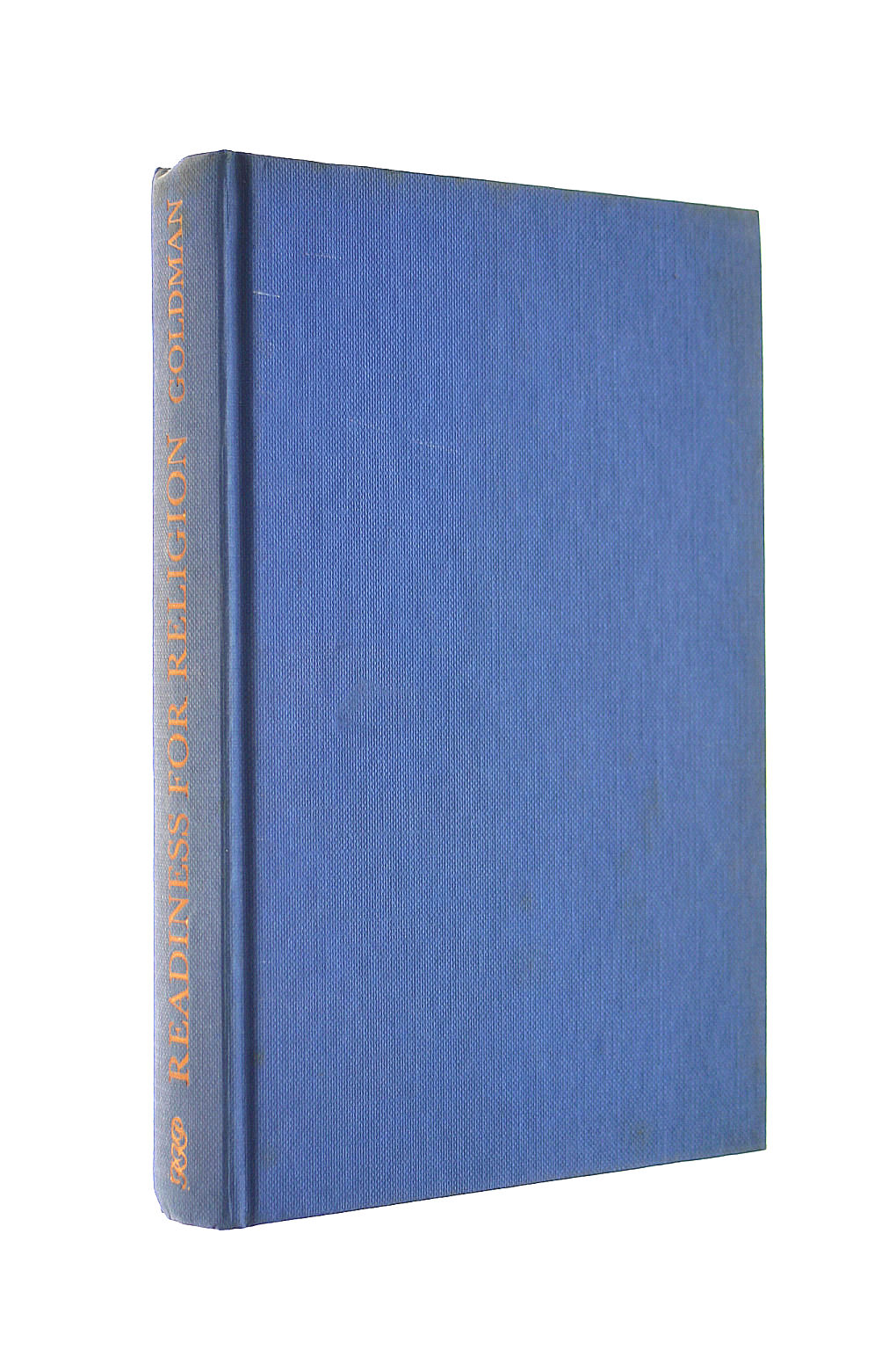 RONALD GOLDMAN - Readiness for Religion