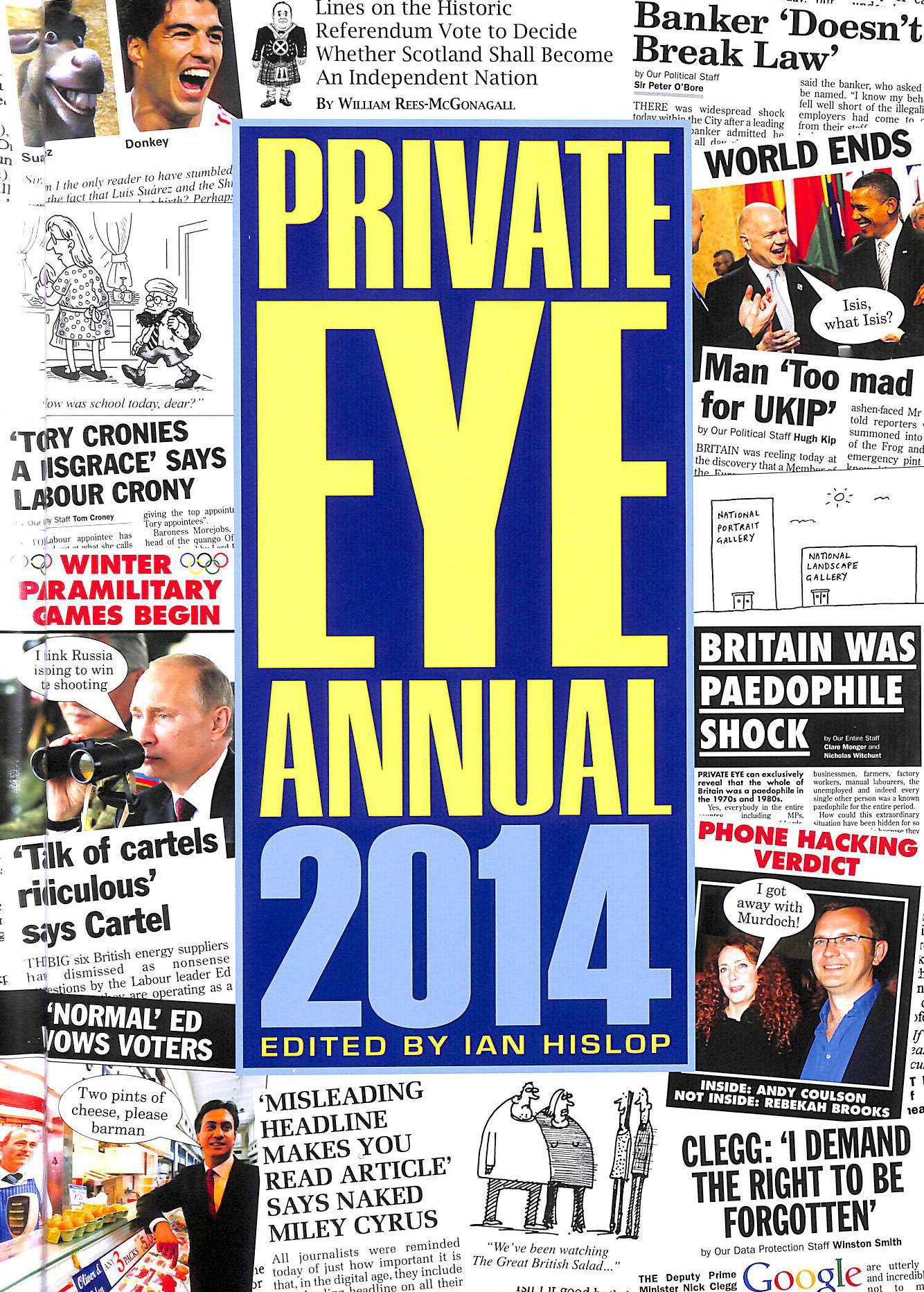 IAN HISLOP - Private Eye Annual 2014 (Annuals)