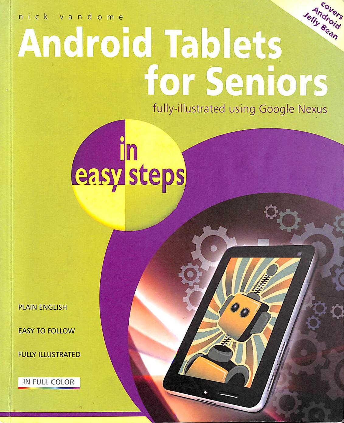 VANDOME, NICK - Android Tablets for Seniors in easy steps