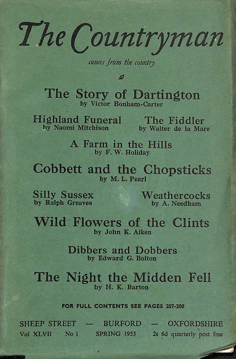 VARIOUS - The Countryman: Vol XLVII No.1 - Spring 1953