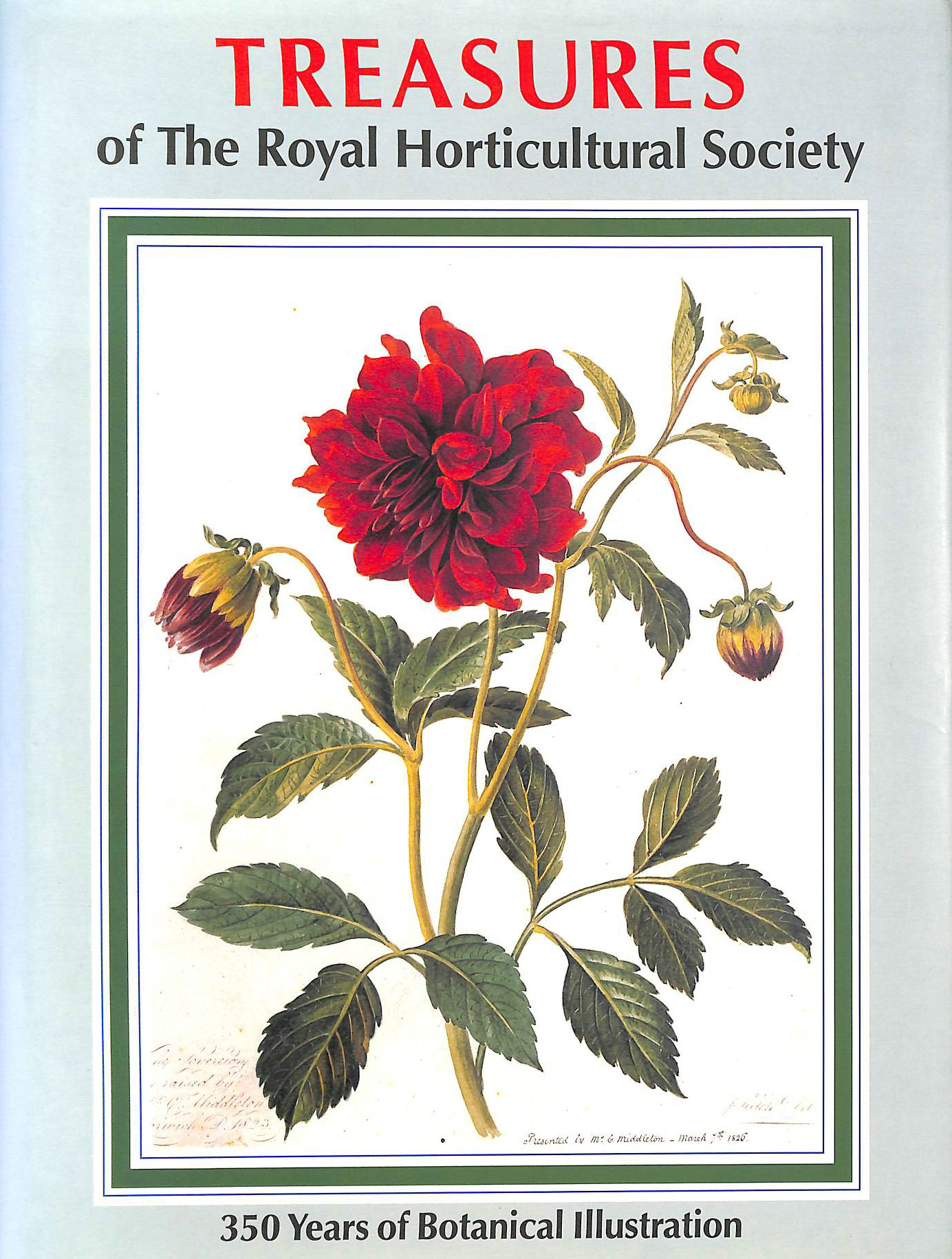 ELLIOTT, BRENT - Treasures of the Royal Horticultural Society (Art Reference)