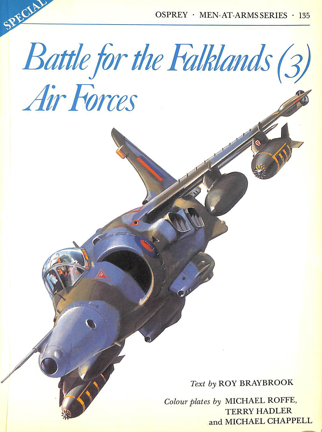 BRAYBROOK, ROY - Battle for the Falklands (3): Air Forces: Bk. 3 (Men-at-Arms)