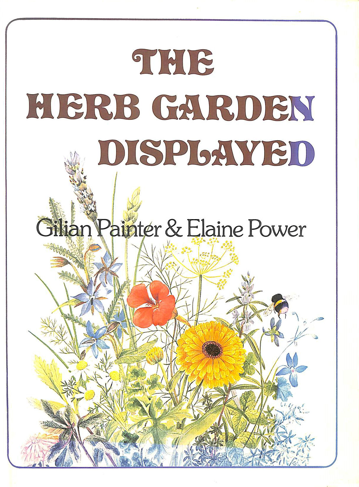 PAINTER, GILIAN - Herb Garden Displayed
