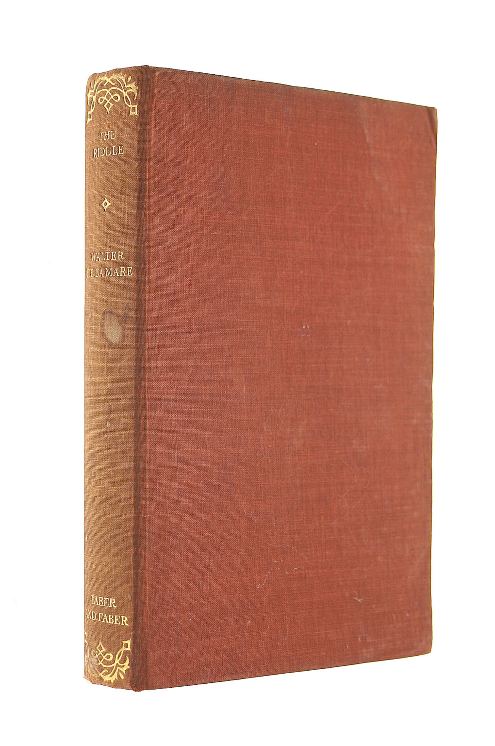 WALTER DE LA MARE - The Riddle