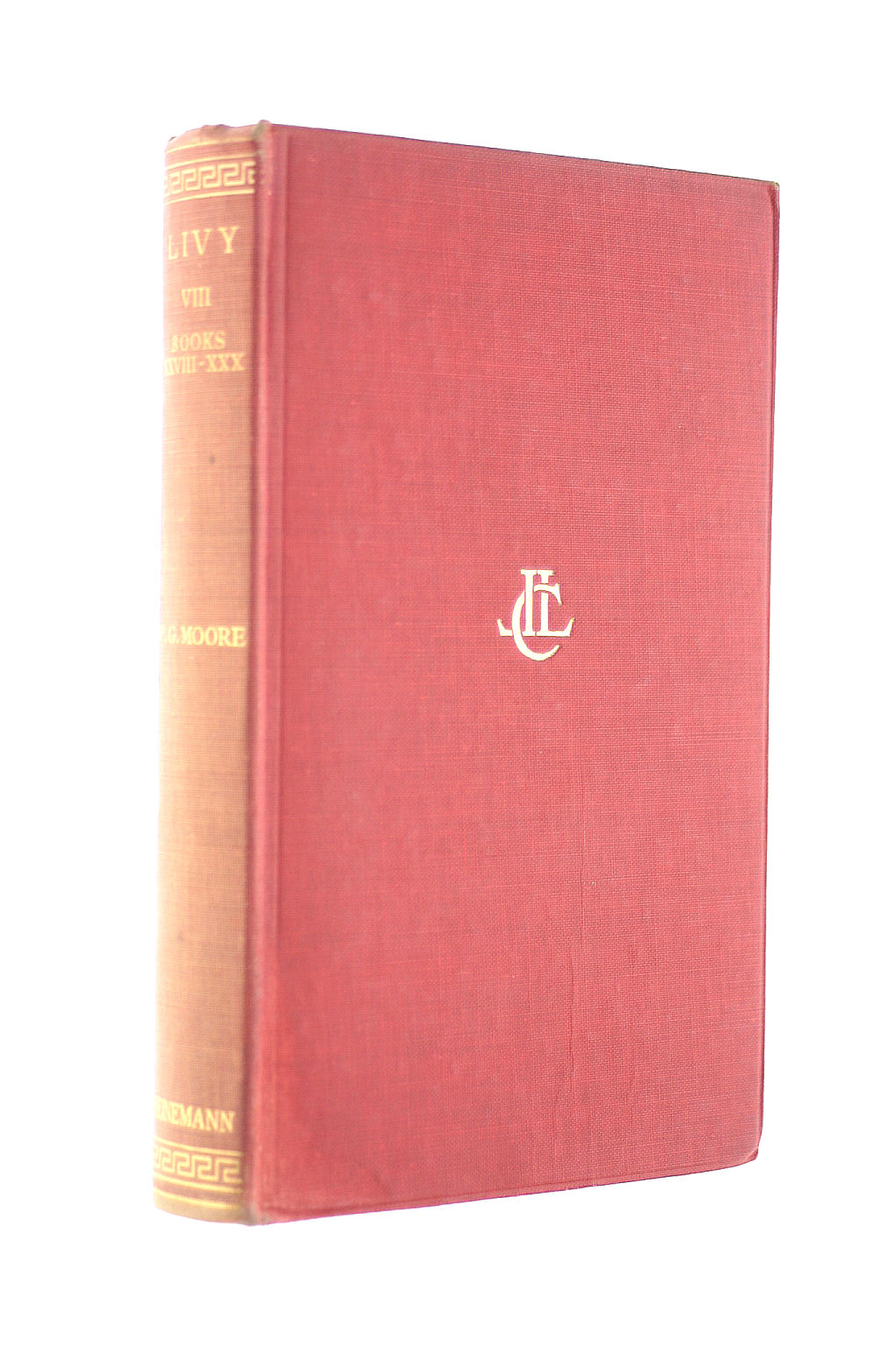 LIVY. (TRANS. BY FRANK GARDNER MOORE) - Livy VIII. Books XXVIII-XXX. Loeb Classical Library.