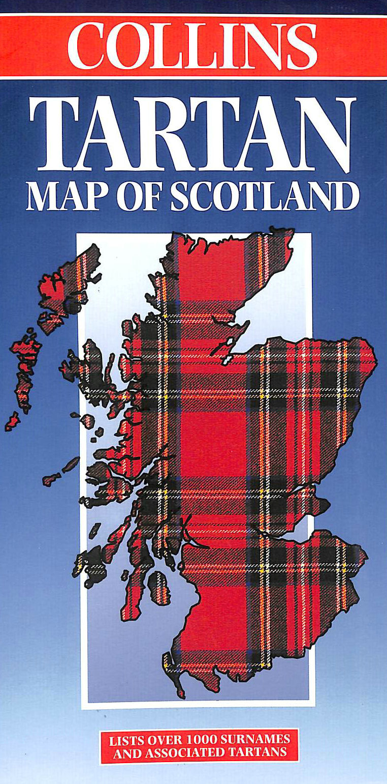 COLLINS - Tartan Map of Scotland