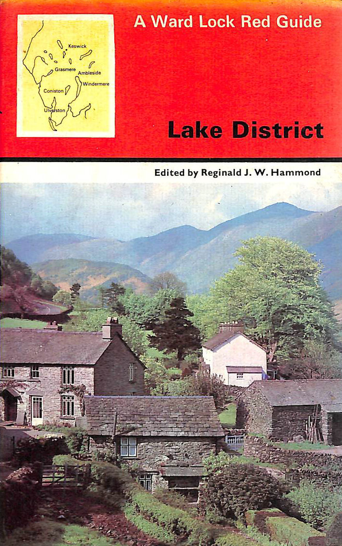 J W HAMMOND - The Lake District. A Ward Lock Red Guide.