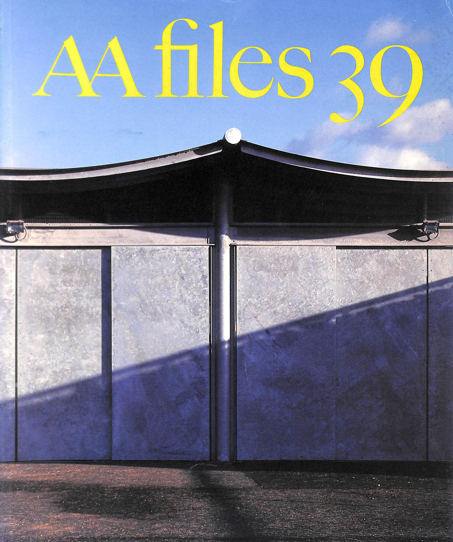 THE ARCHITECTURAL ASSOCIATION - AA Files - 39