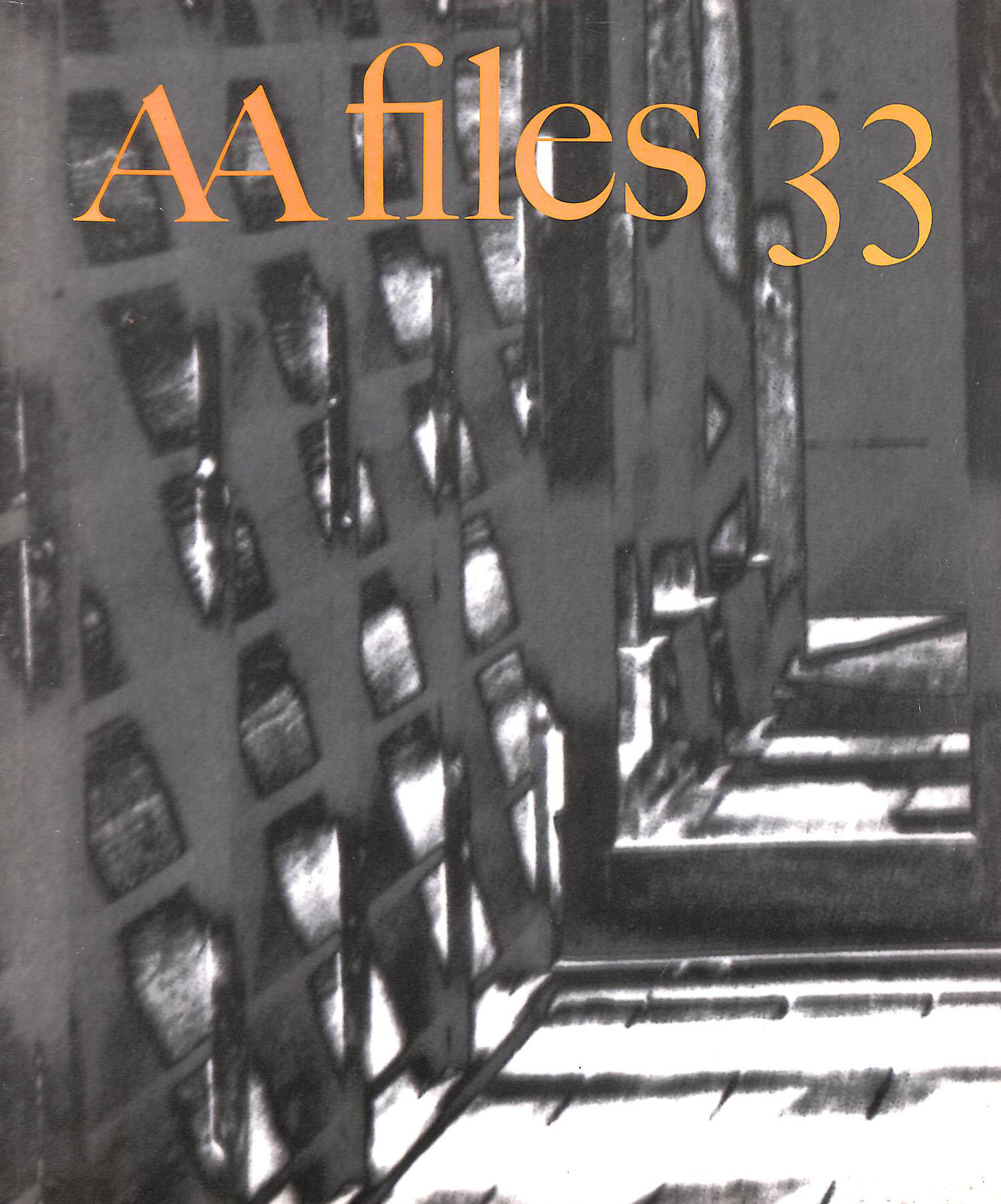 ROBIN MIDDLETON; ANDREW BENJAMIN; PAUL HIRST - AA Files - 33