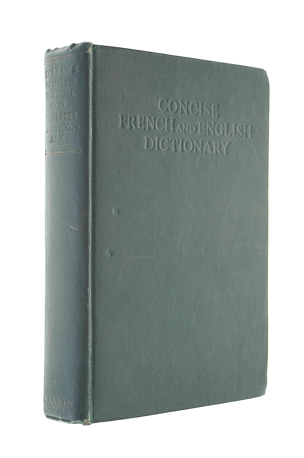 JAGO, R. P. - Harrap's Concise French and English Dictionary