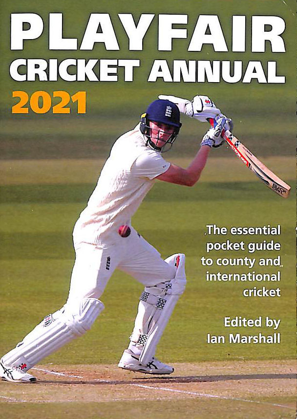 MARSHALL, IAN - Playfair Cricket Annual 2021