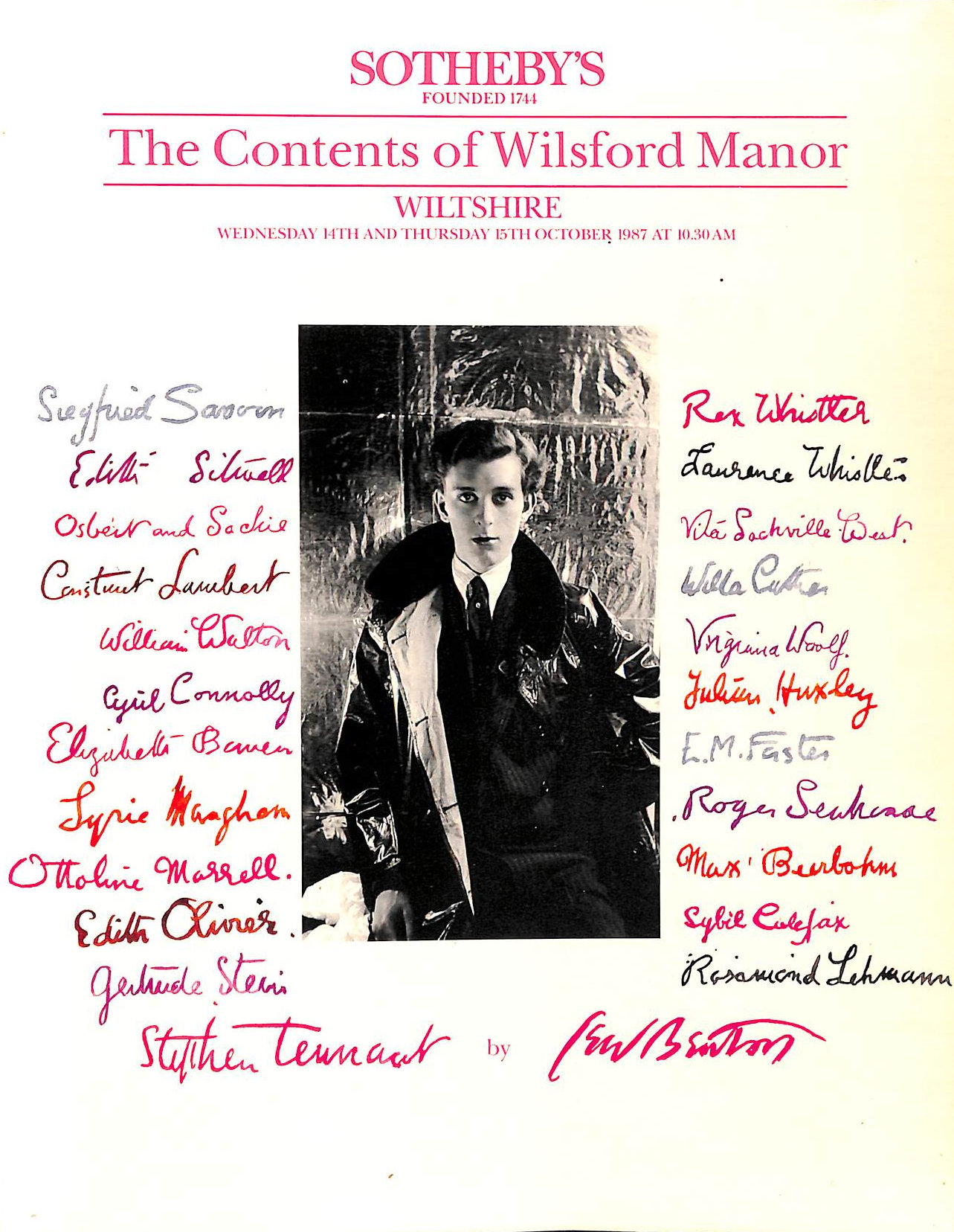 SOTHEBY'S - The Contents of Wilsford Manor, Wiltshire