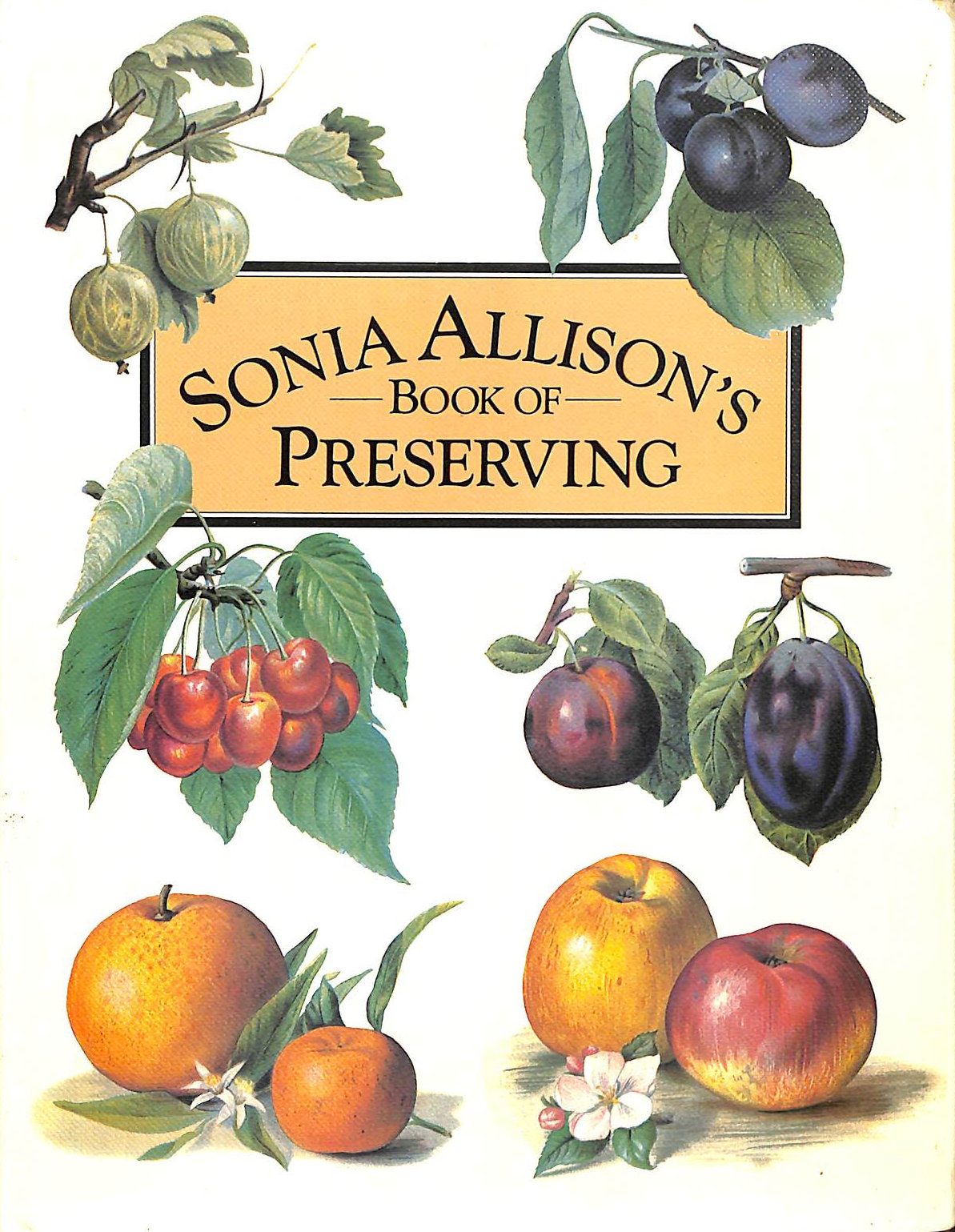 ALLISON, SONIA - Book of Preserving