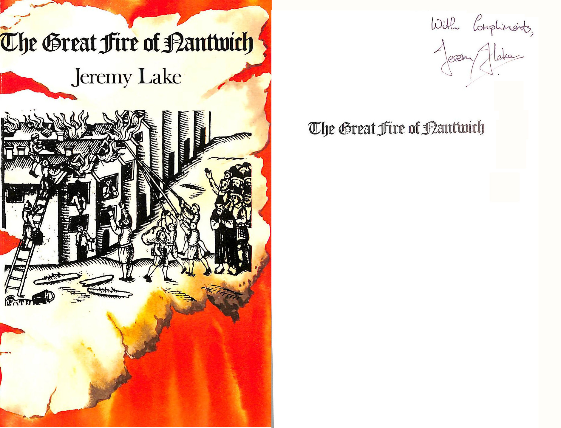 LAKE, JEREMY - Great Fire of Nantwich