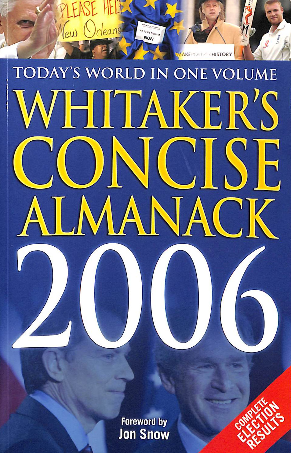 WARD, INNA [EDITOR] - Whitaker's Concise Almanack 2006 (Whitakers)