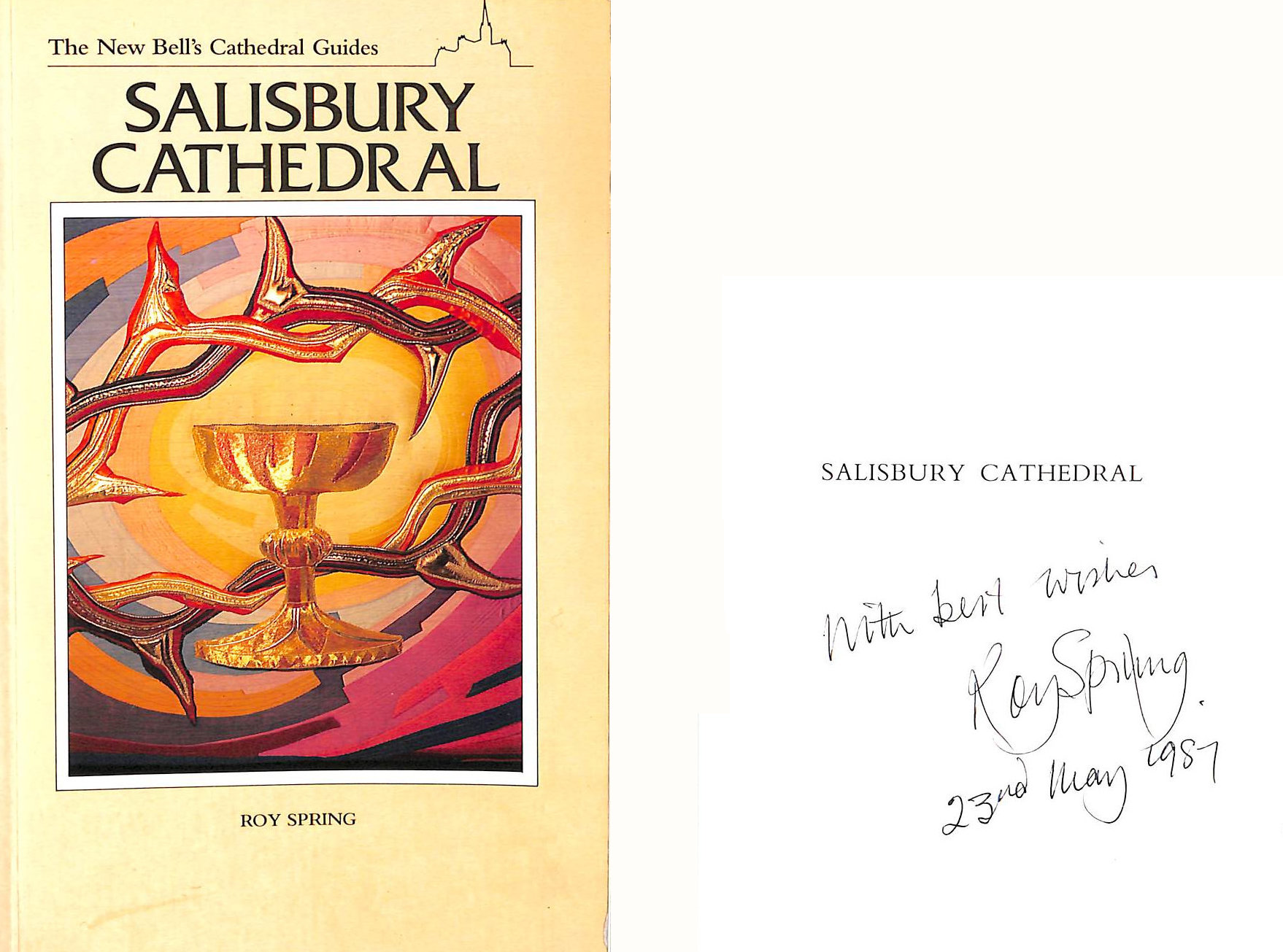 SPRING, R.O.C. - Salisbury Cathedral (The new Bell's cathedral guides)