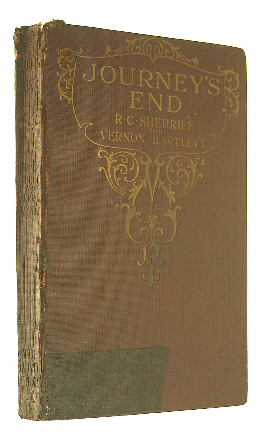 SHERRIFF, R. C. AND VERNON BARTLETT - Journey's End; Greatest War Play Ever Written
