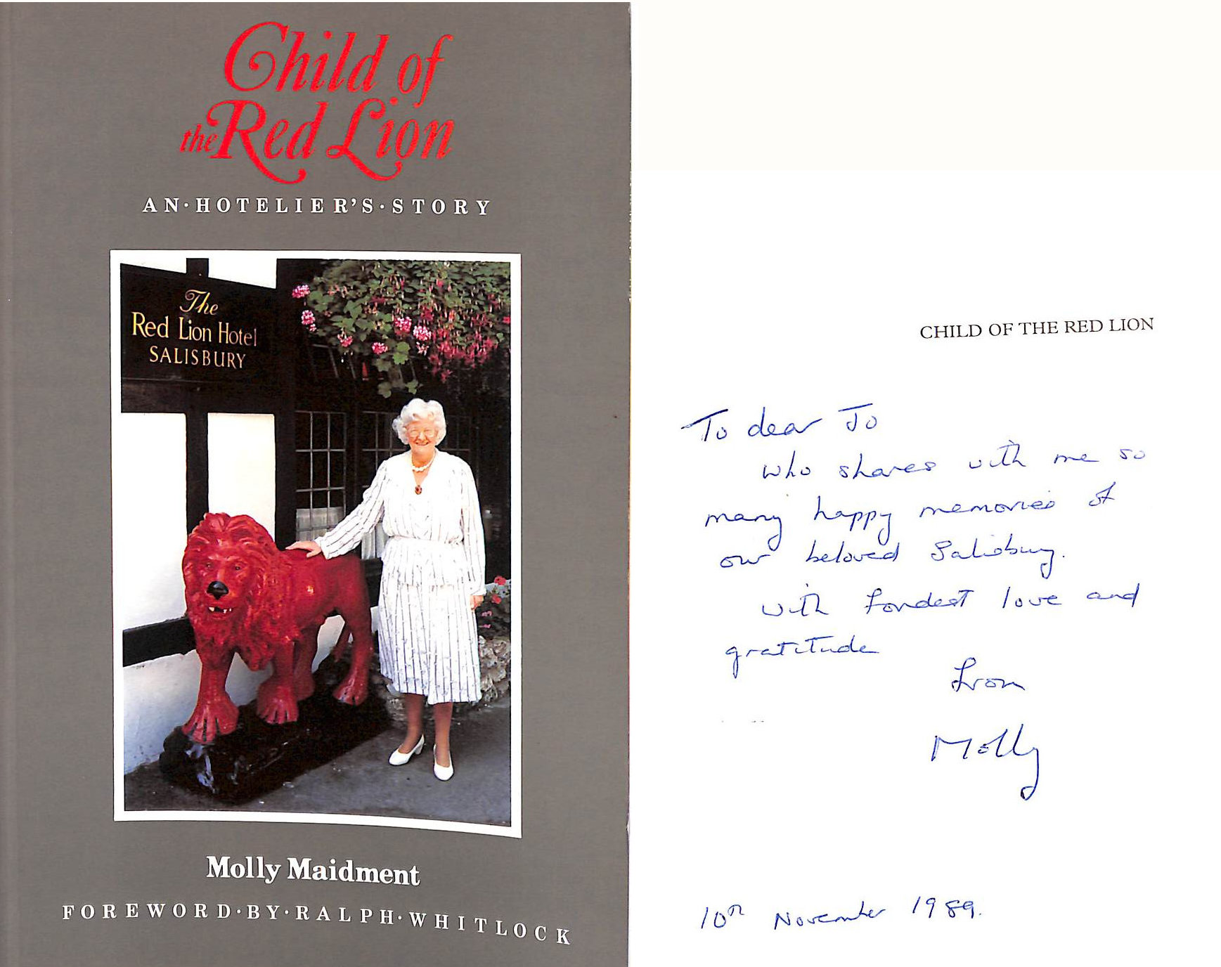 MAIDMENT, MOLLY - Child of the 